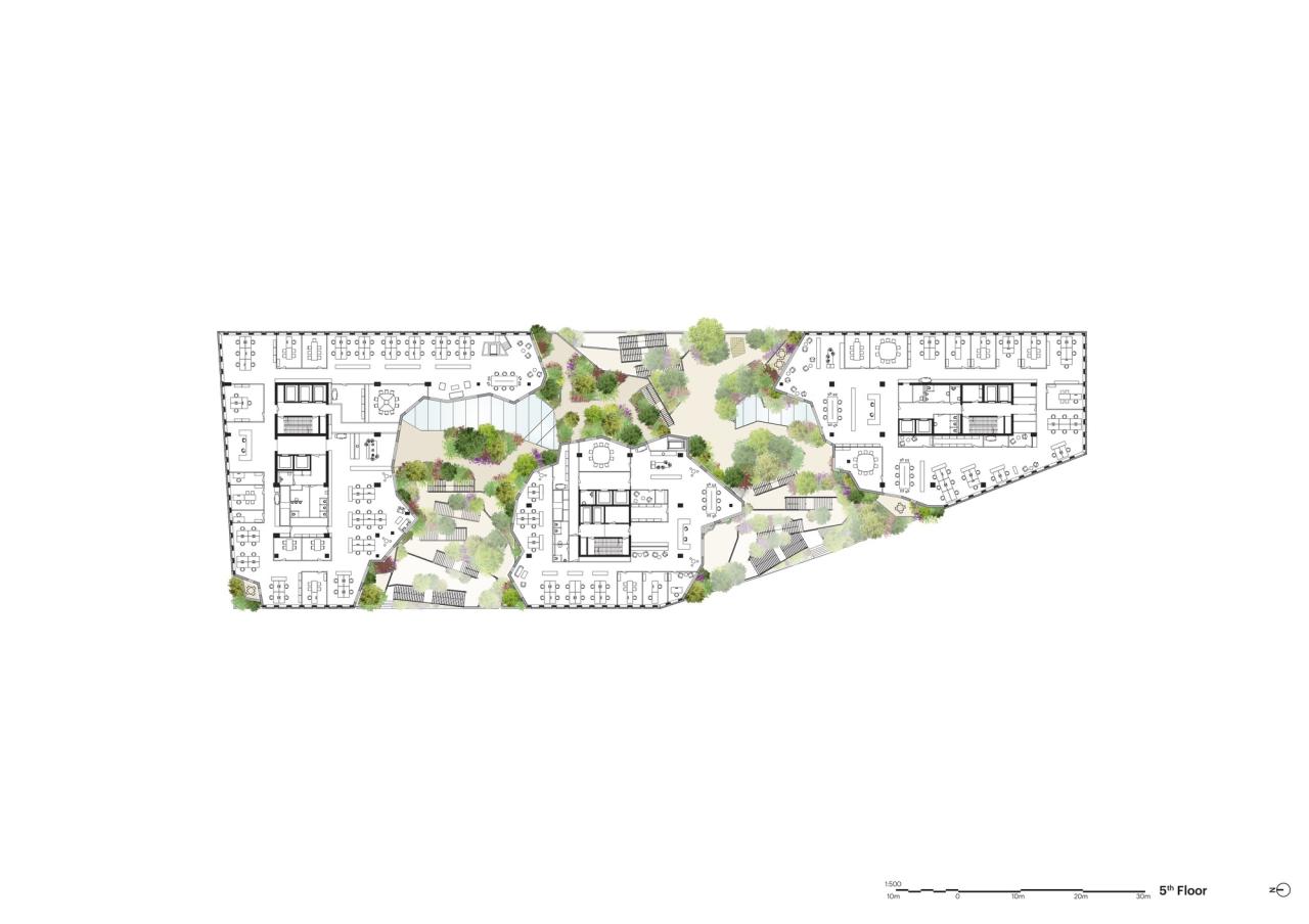 BIM建筑|“山谷”塔楼群 / MVRDV