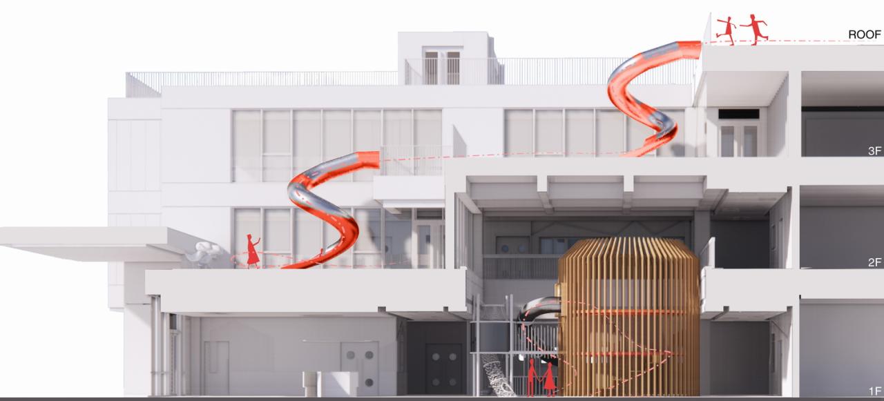 BIM建筑|这可能是小城幼儿园的天花板了：陕西安康高新第五幼儿园 / UUA建筑师事务所