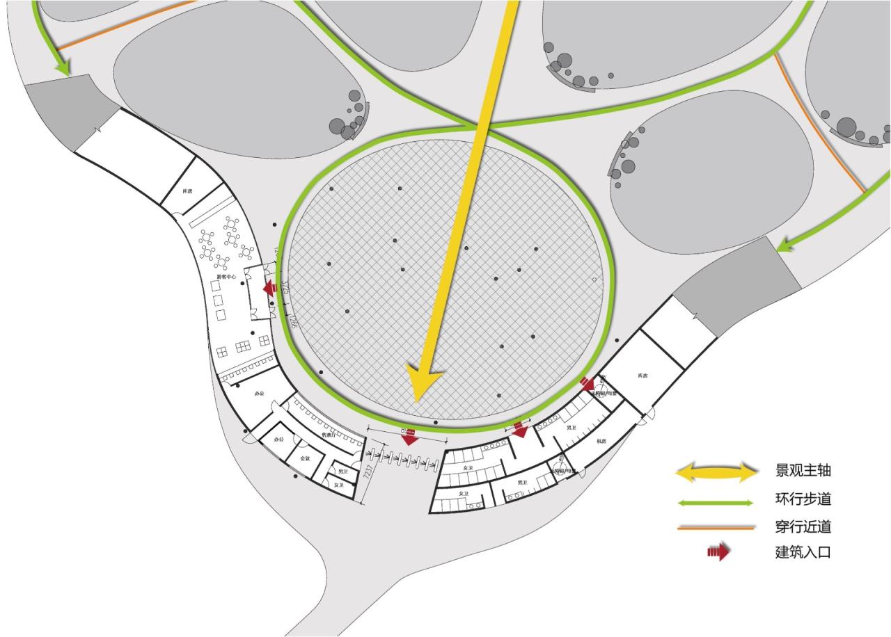 BIM建筑|云竹湖游客中心 / 堤由匡建筑设计工作室+谜舍设计工作室
