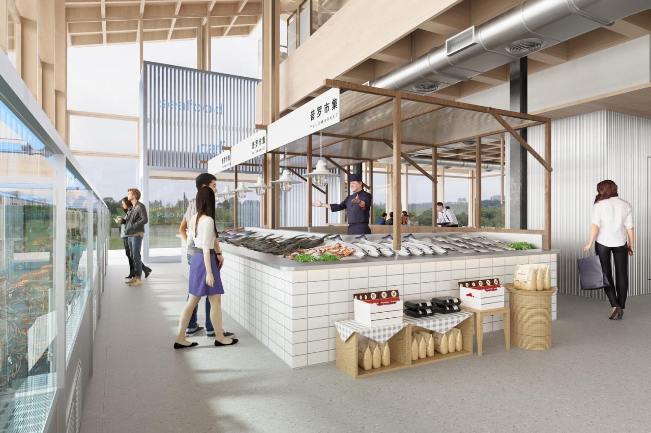 BIM建筑|普罗理想国集市 / a9a建筑设计事务所