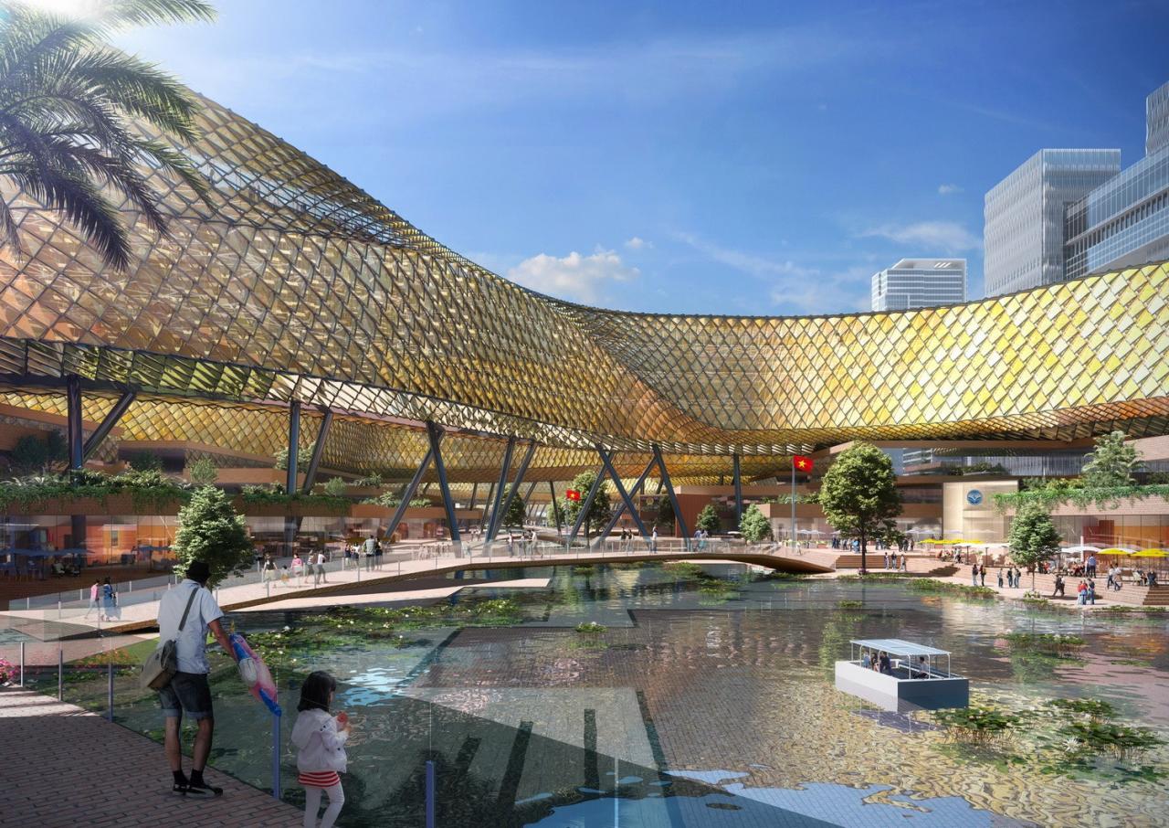 BIM建筑|最长建筑，河内龙塔方案公布 / Dewan Architects + Engineers