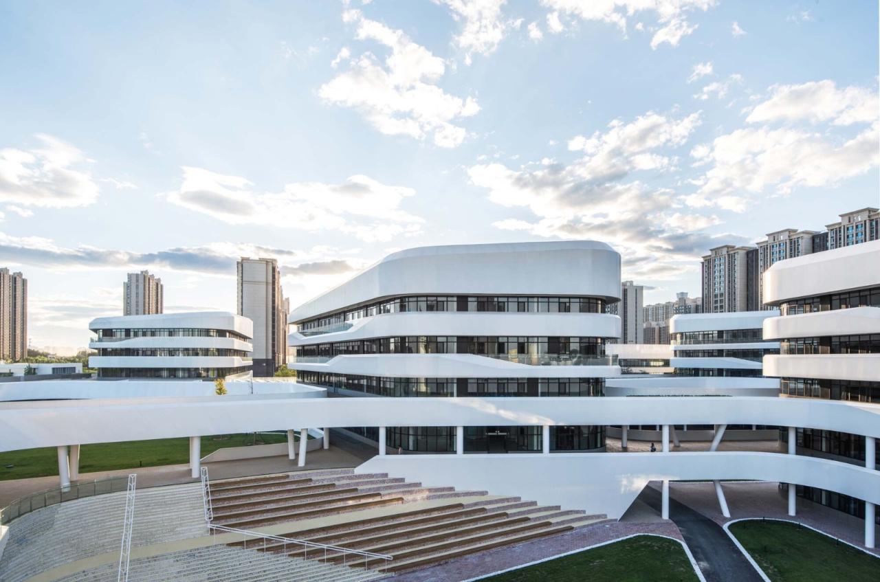 BIM建筑|清华大学附属中学广华学校 / 北京市建筑设计研究院