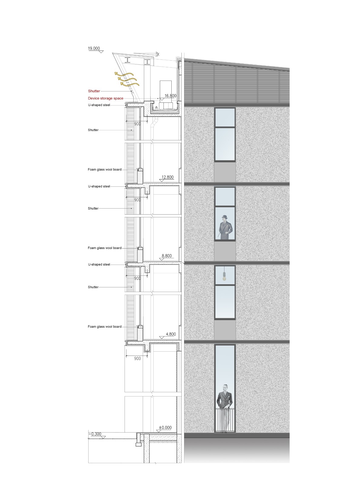 BIM建筑|郑州航空港第八安置区配套中学暨郑州第130中学 / 上海联创设计集团
