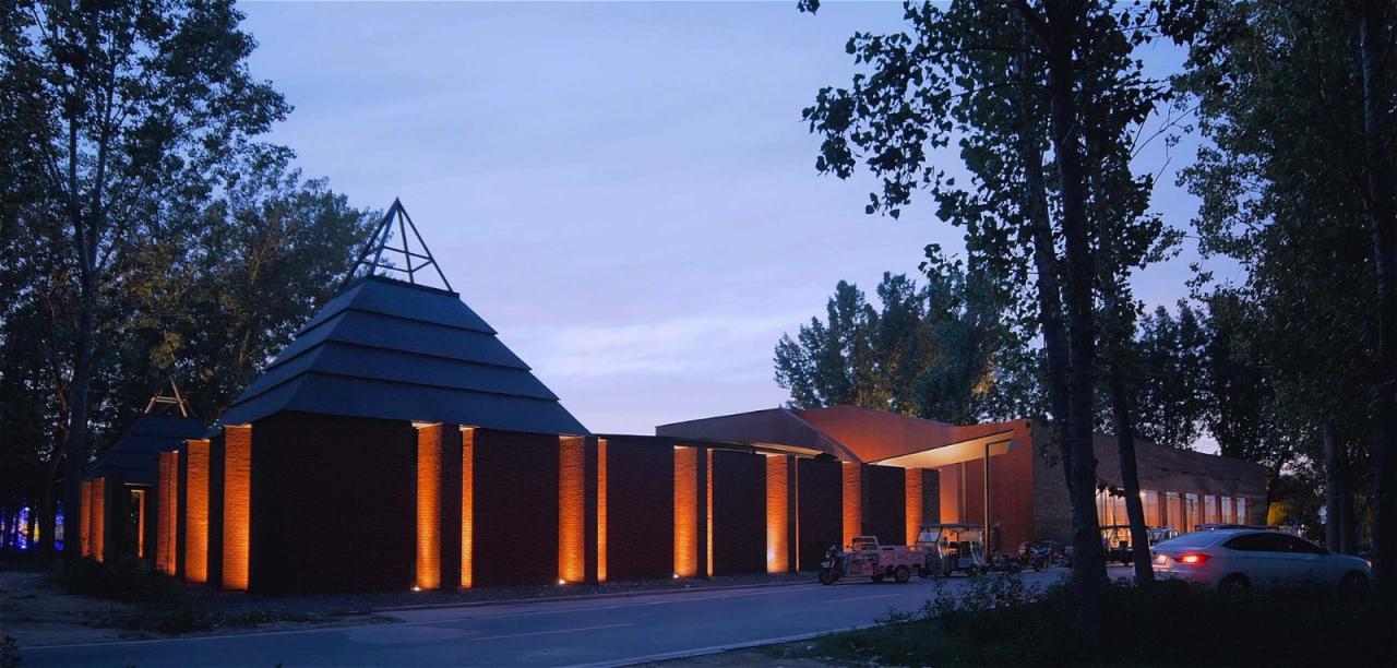 BIM建筑|云寨村社区活动中心 / 清华大学建筑设计研究院