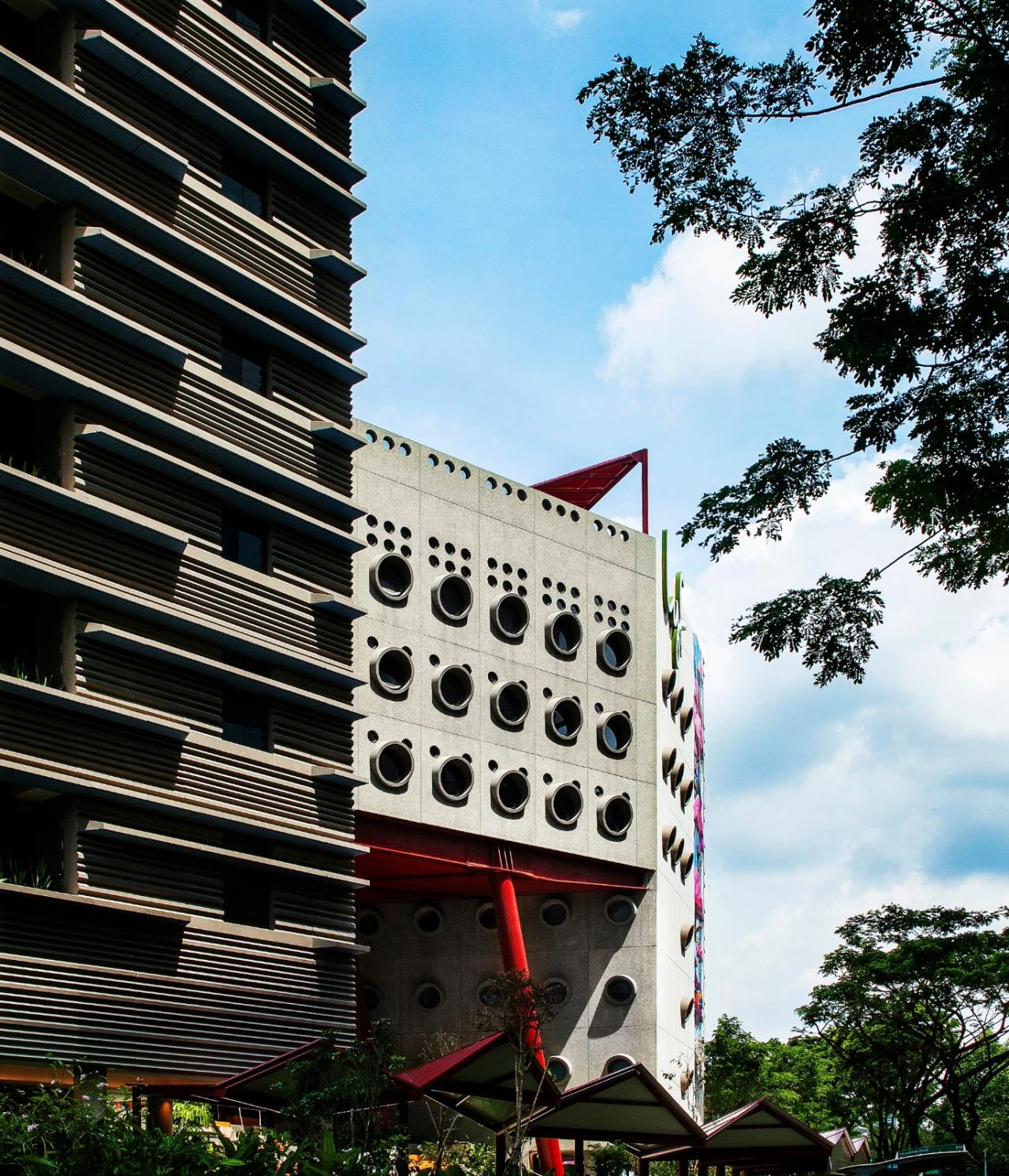 BIM建筑|lyf 纬壹科技城共享公寓 / WOHA