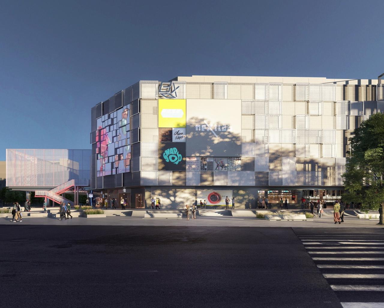 BIM建筑|年轻力中心：一股年轻力即将来袭，北京北京! / THE BOX朝外