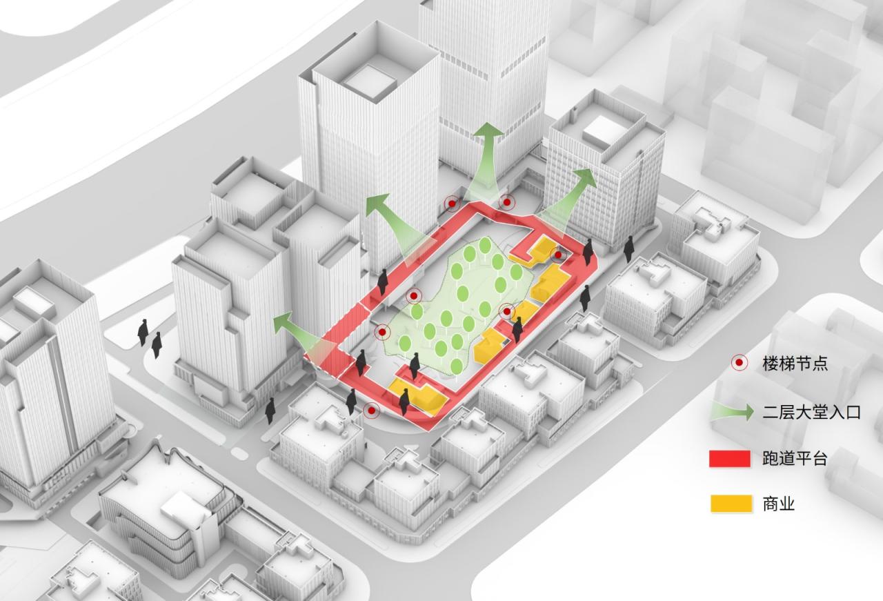 BIM建筑|现代生态复合城市综合体 / UA尤安设计