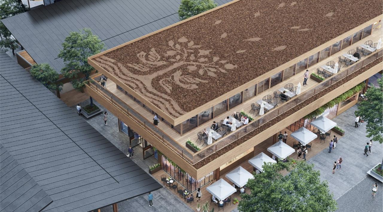 BIM建筑|普罗理想国集市 / a9a建筑设计事务所