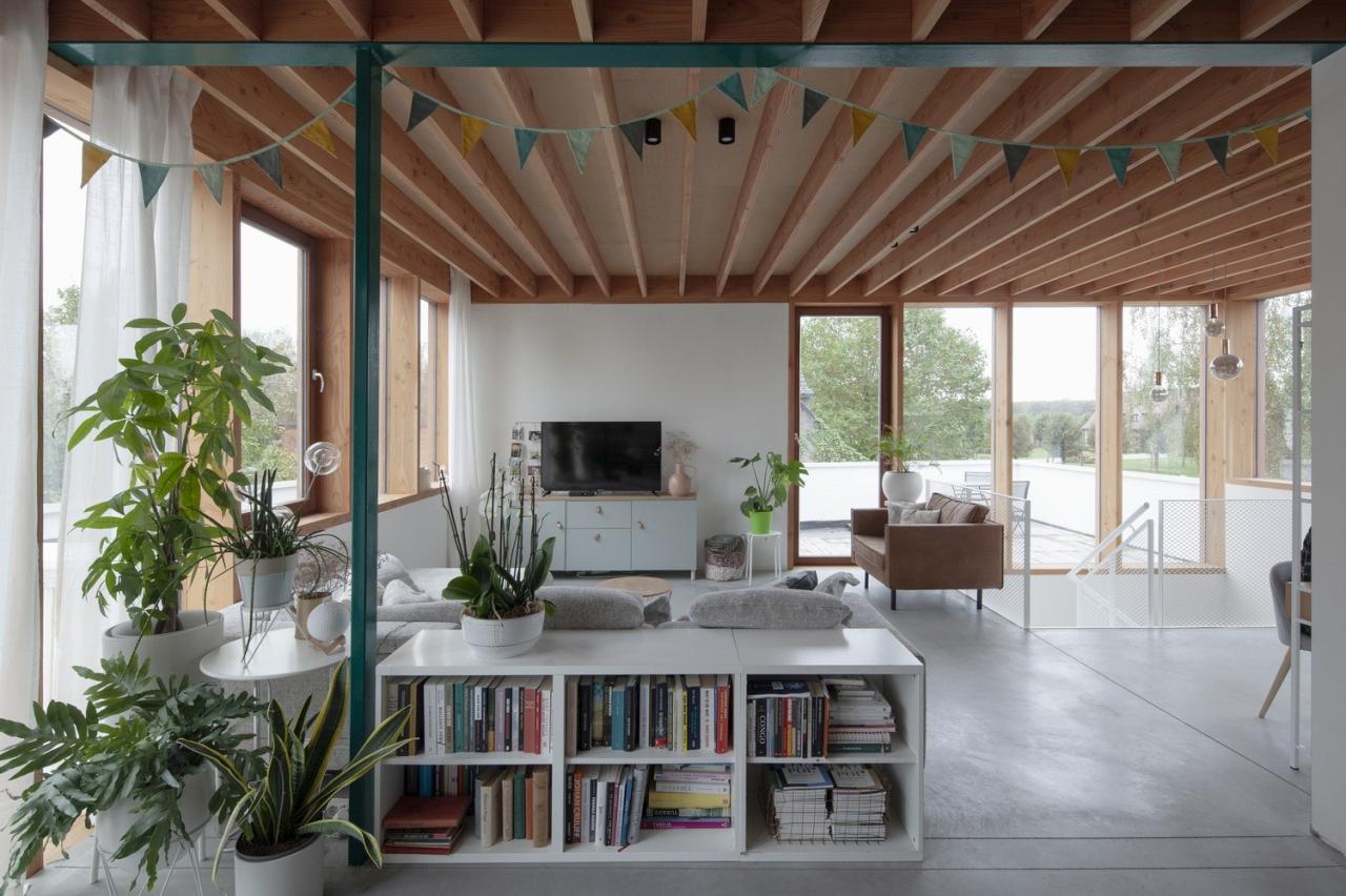 BIM建筑|HEIDE住宅 / Luchtschip Architectuur + Architectuuratelier Vos