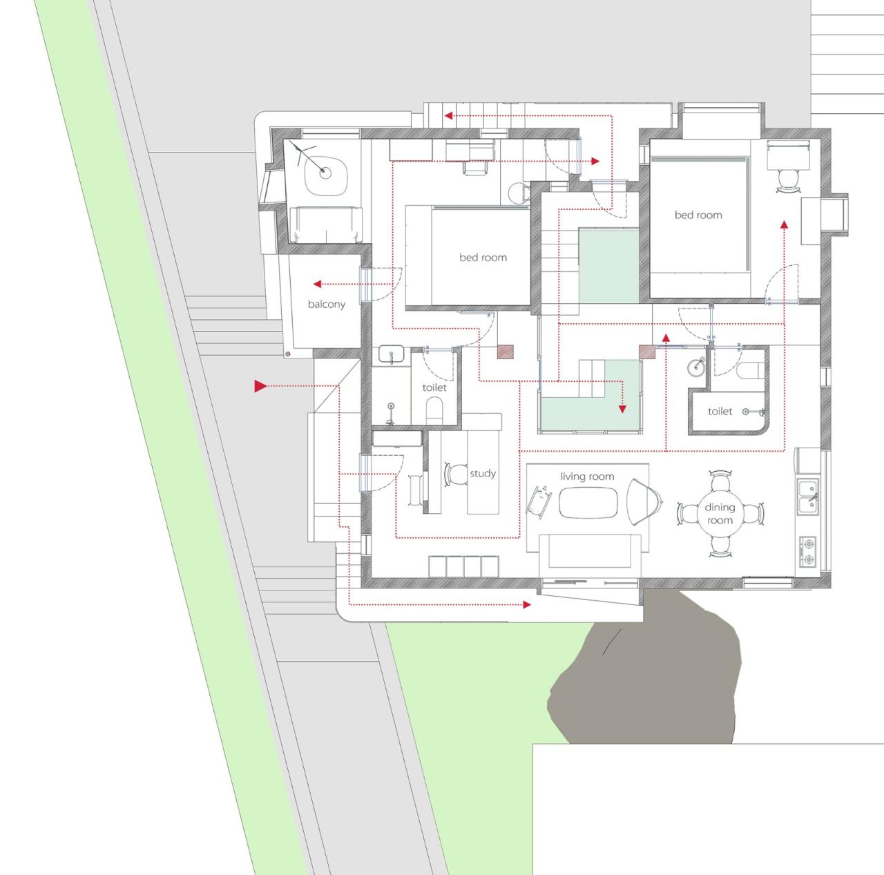BIM建筑|姬沐苒的家 / 阿穆隆设计工作室