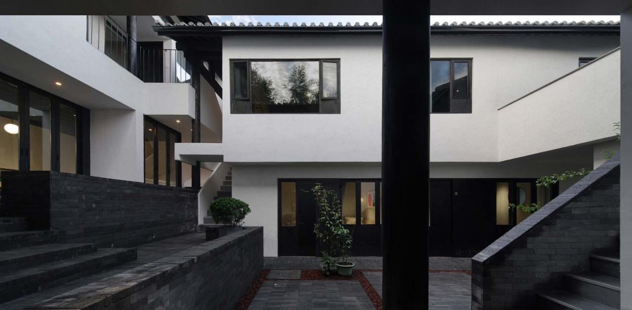 BIM建筑|腾冲叁柒廿壹院子 / 亼建筑