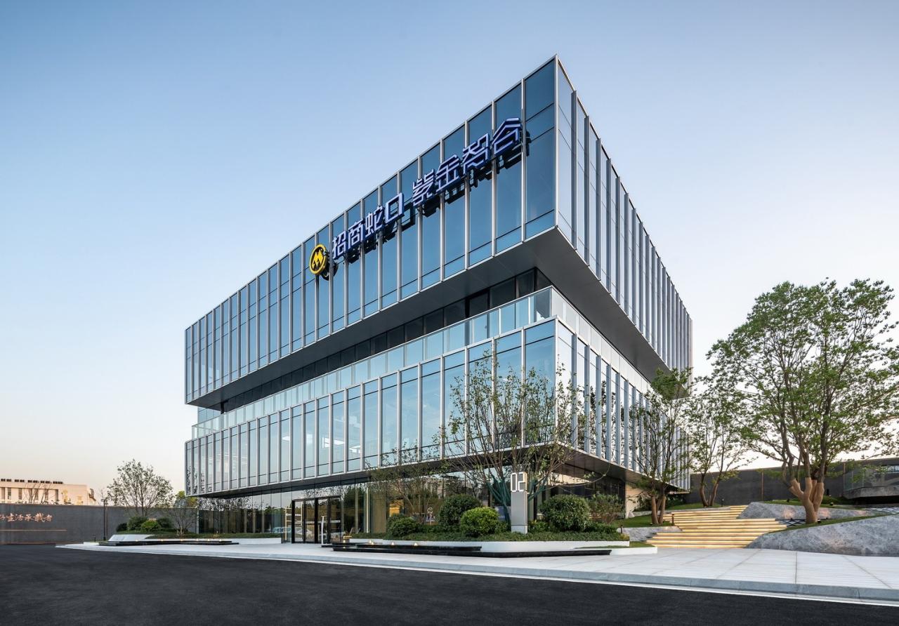 BIM建筑|南京紫金山麓首个AI人工智能产业载体 / 三益中国