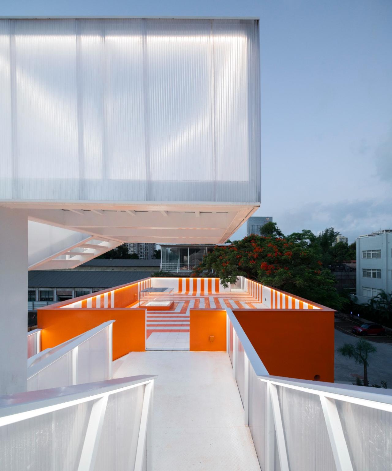 BIM建筑|工业遗址世界里的橙色糖果-未来社HOUSE / Wutopia Lab