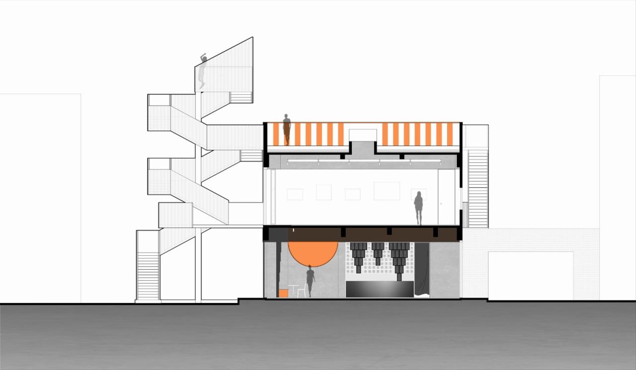 BIM建筑|工业遗址世界里的橙色糖果-未来社HOUSE / Wutopia Lab