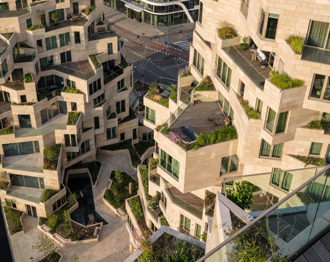 BIM建筑|“山谷”塔楼群 / MVRDV