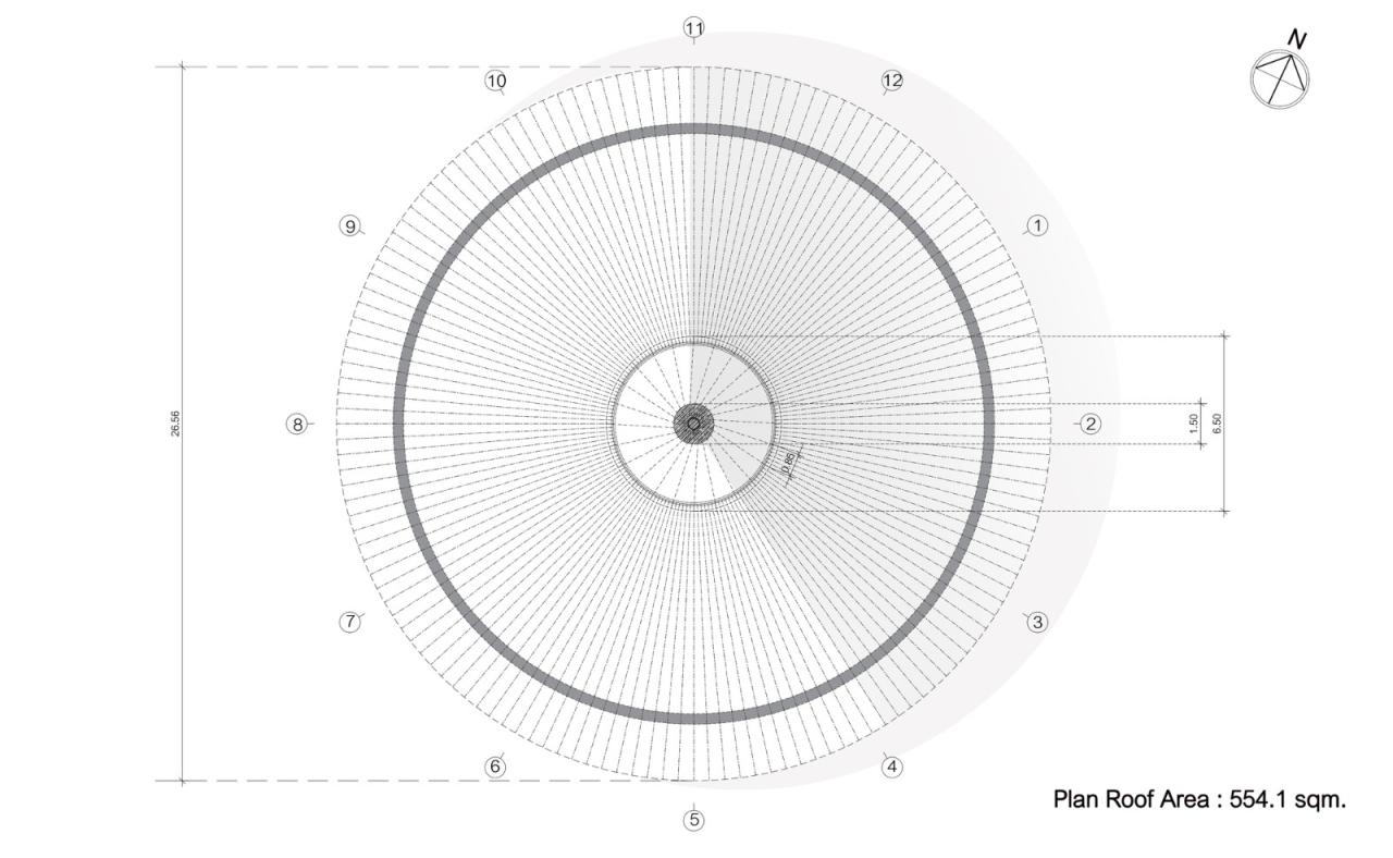 BIM建筑|竹结构建筑，Panyaden 中学图书馆 / Chiangmai Life Architects