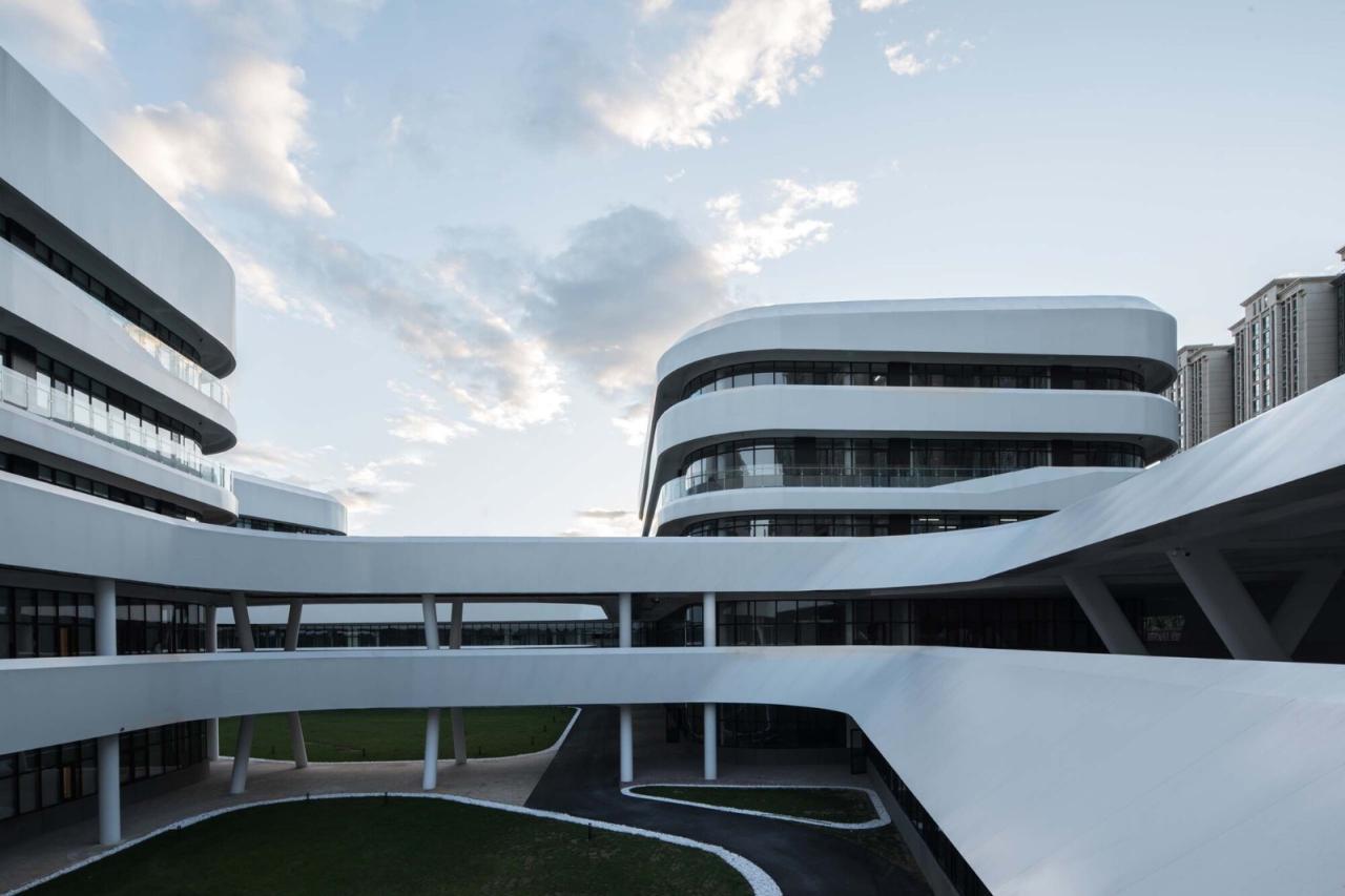 BIM建筑|清华大学附属中学广华学校 / 北京市建筑设计研究院