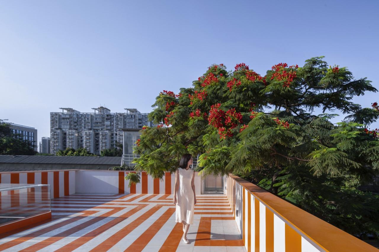 BIM建筑|工业遗址世界里的橙色糖果-未来社HOUSE / Wutopia Lab