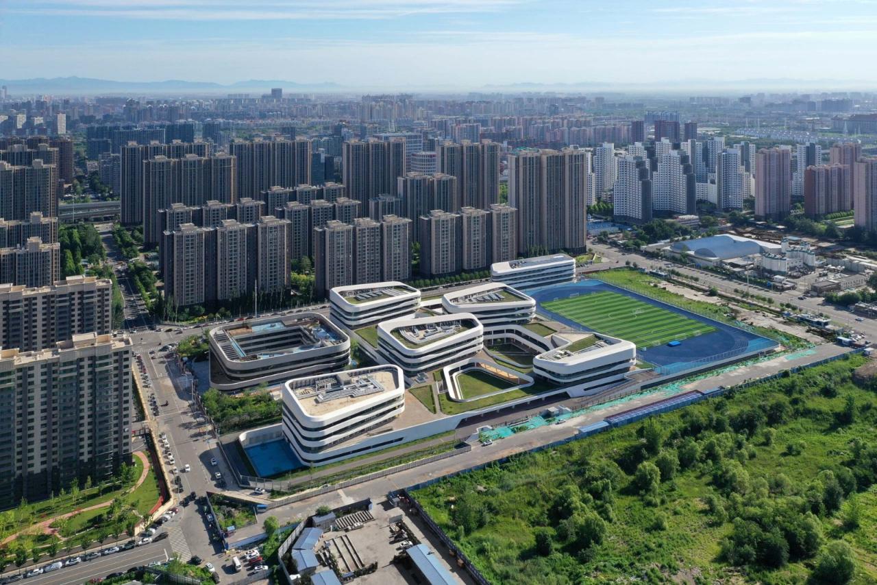 BIM建筑|清华大学附属中学广华学校 / 北京市建筑设计研究院