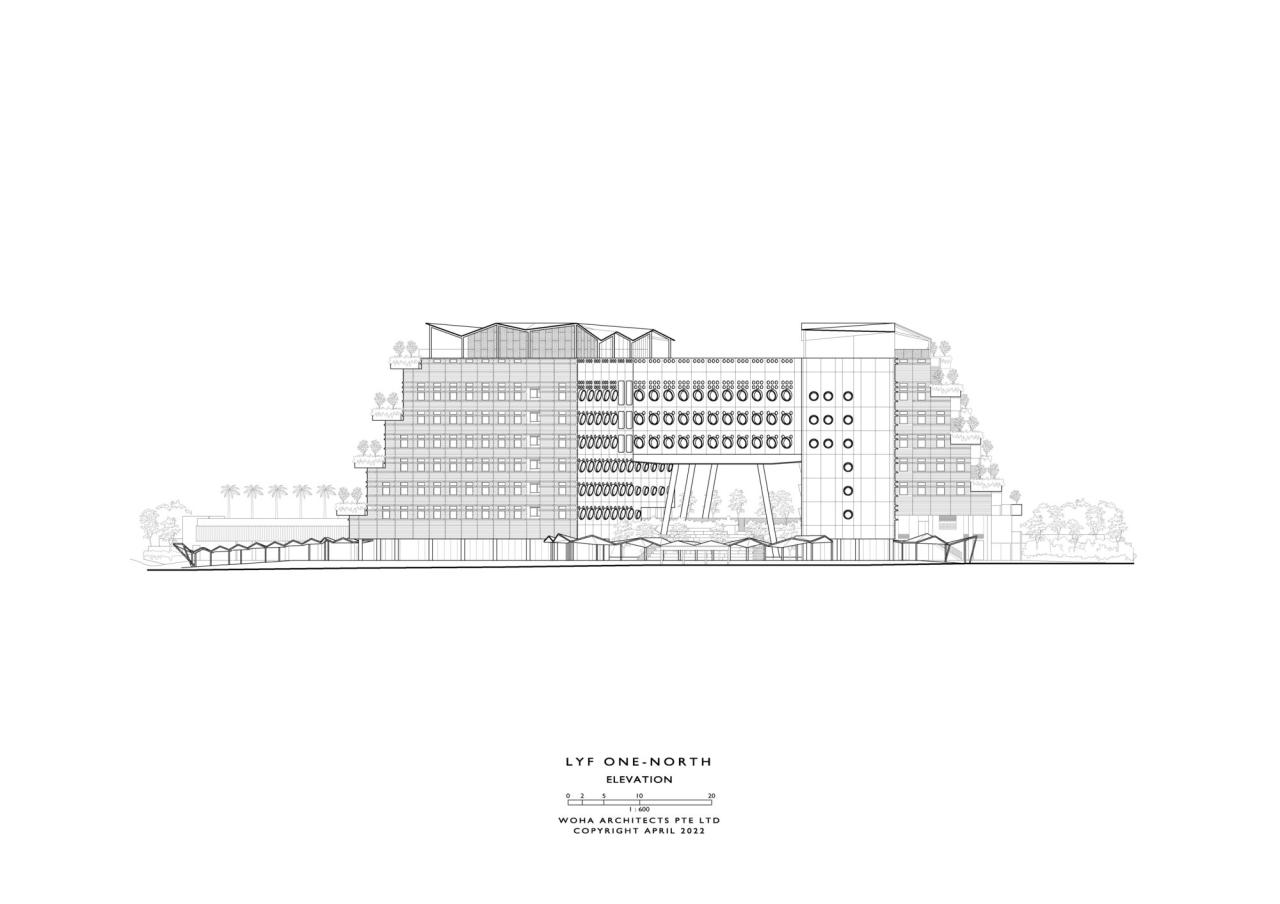 BIM建筑|lyf 纬壹科技城共享公寓 / WOHA