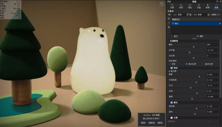 BIM问答|KeyShot10如何渲染小熊灯，实例操作分享。