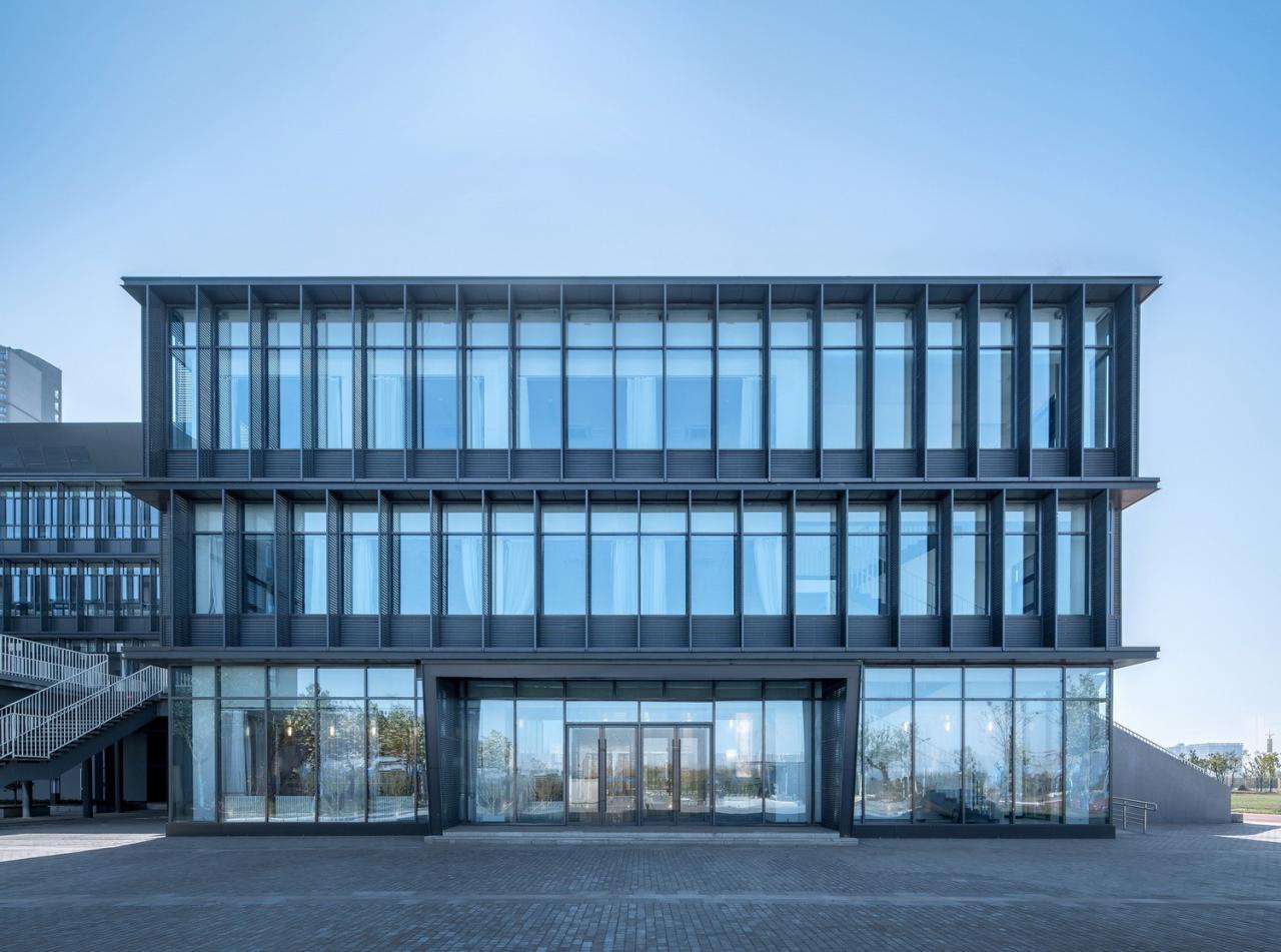 BIM建筑|郑州航空港第八安置区配套中学暨郑州第130中学 / 上海联创设计集团