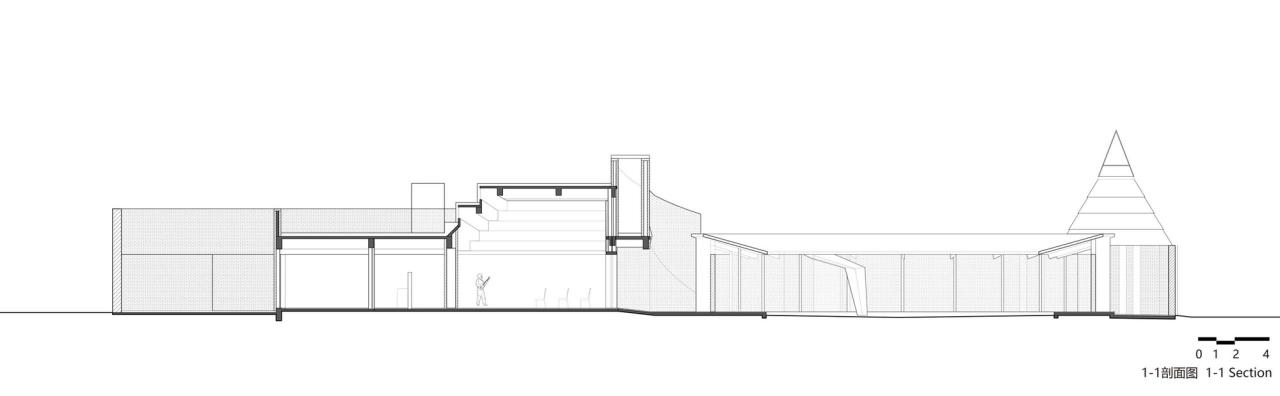 BIM建筑|云寨村社区活动中心 / 清华大学建筑设计研究院