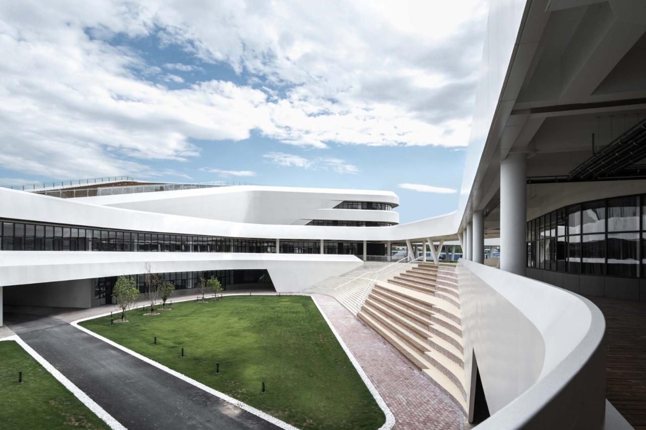 BIM建筑|清华大学附属中学广华学校 / 北京市建筑设计研究院