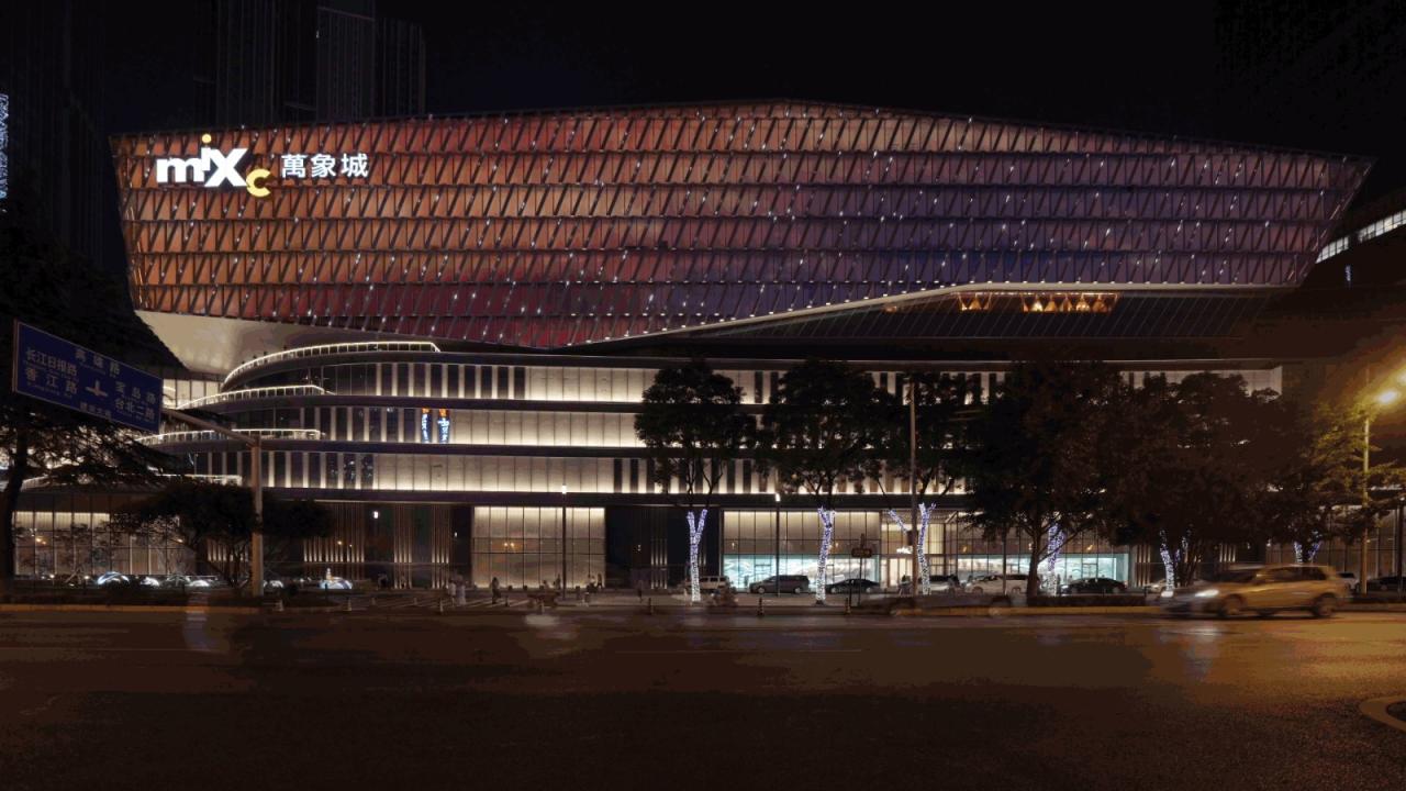 BIM建筑|武汉万象城：“水晶之冠”，光之“万象”/ GD大观国际