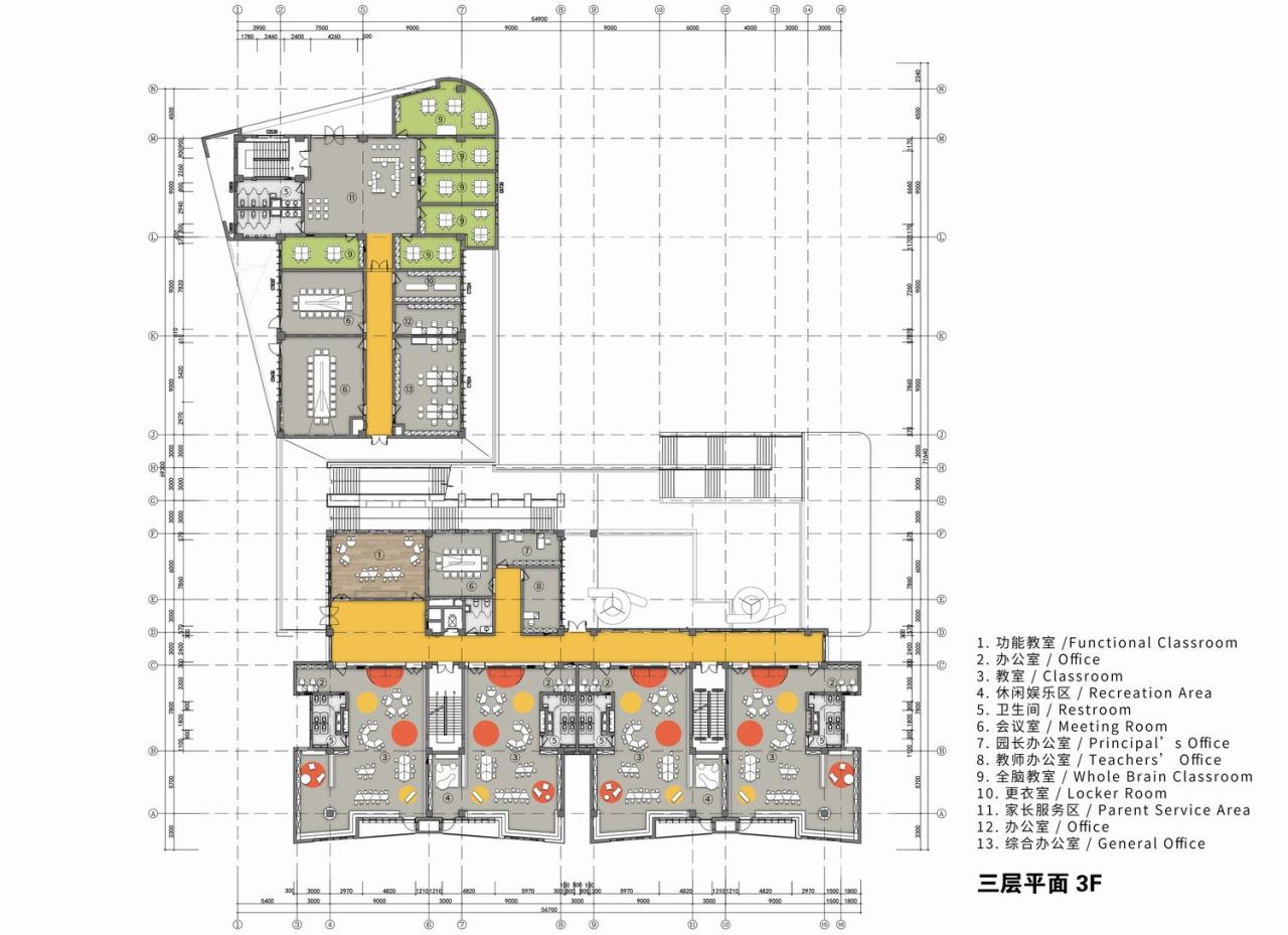BIM建筑|这可能是小城幼儿园的天花板了：陕西安康高新第五幼儿园 / UUA建筑师事务所