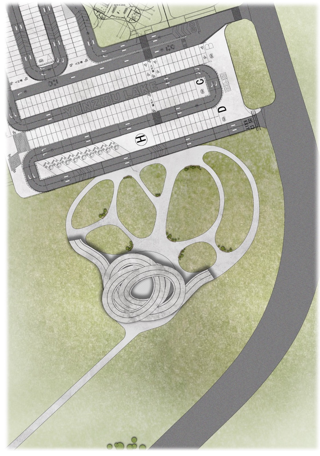 BIM建筑|云竹湖游客中心 / 堤由匡建筑设计工作室+谜舍设计工作室