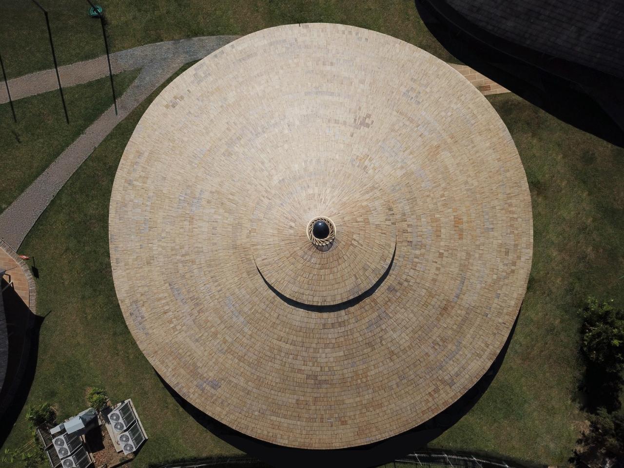 BIM建筑|竹结构建筑，Panyaden 中学图书馆 / Chiangmai Life Architects