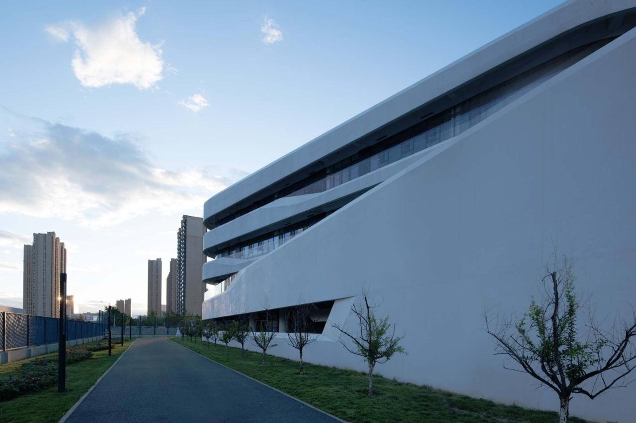 BIM建筑|清华大学附属中学广华学校 / 北京市建筑设计研究院