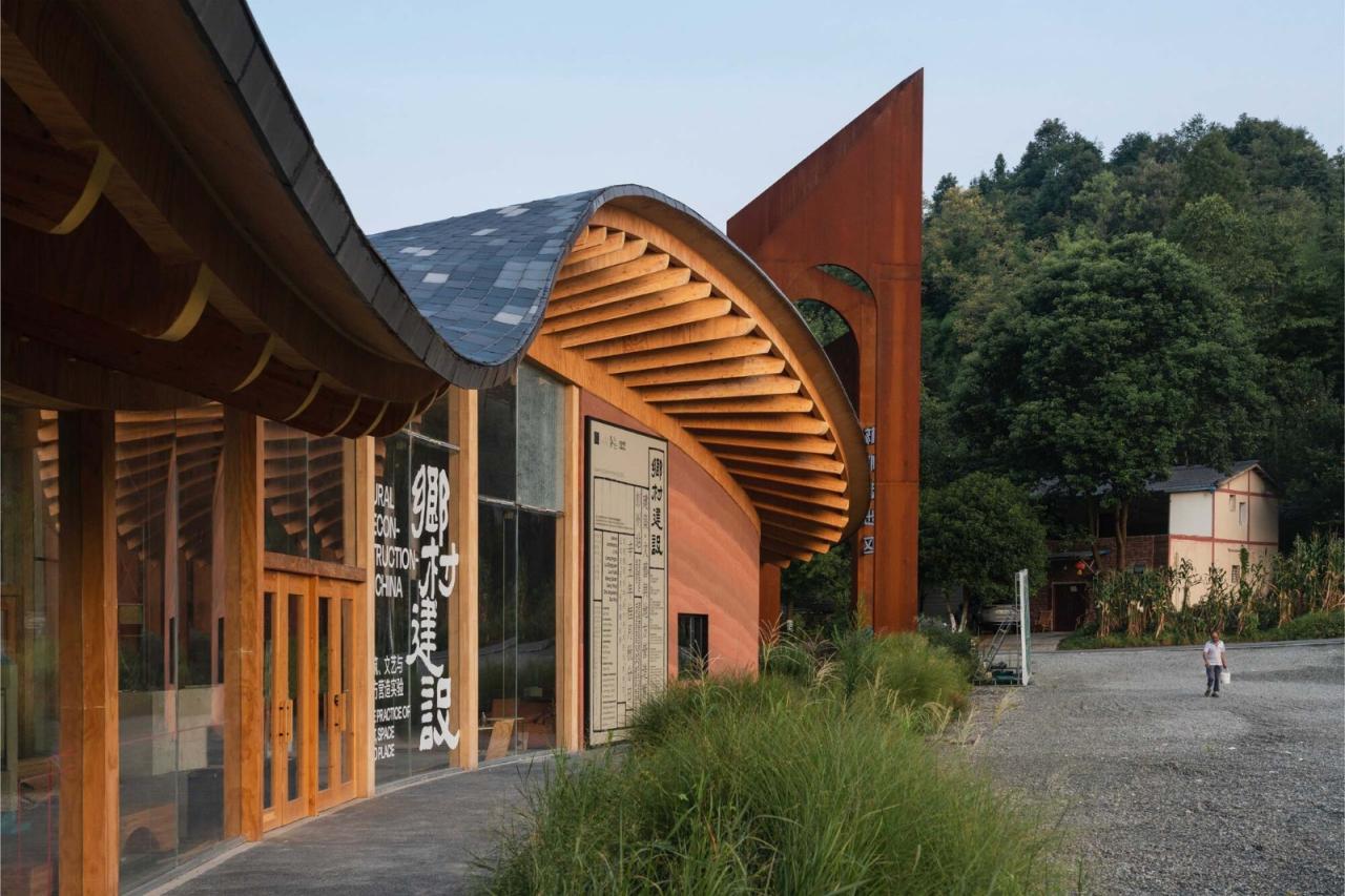 BIM建筑|柒村艺术设计中心 / 时地建筑