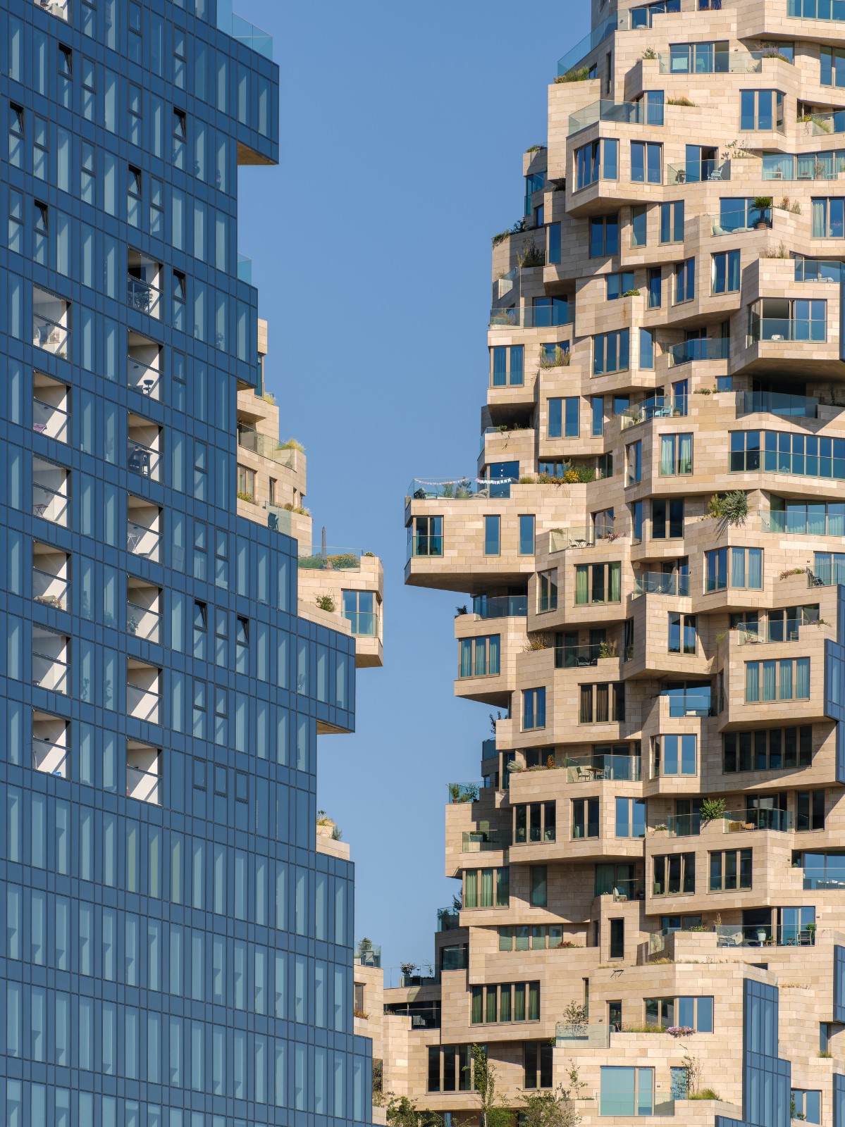 BIM建筑|“山谷”塔楼群 / MVRDV