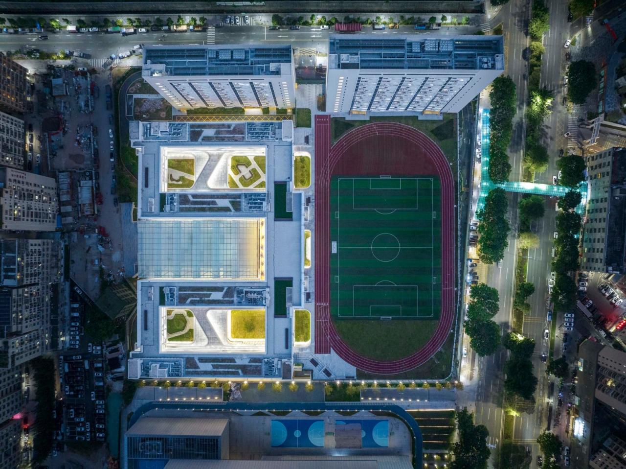 BIM建筑|深圳市红山中学 / 华阳国际设计