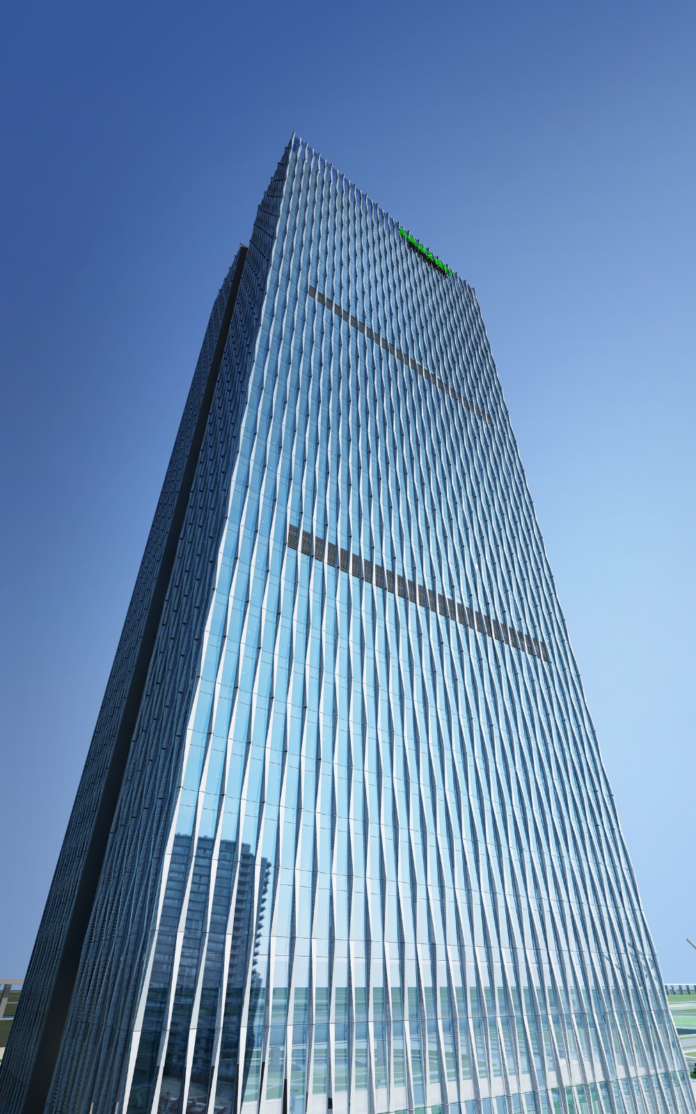 BIM建筑|高铁新城商务新地标·芯光大厦 / 简和建筑