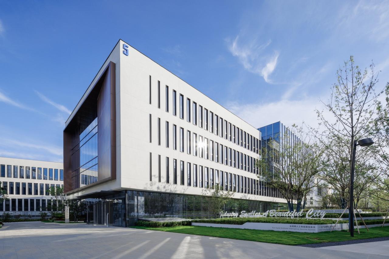 BIM建筑|南京紫金山麓首个AI人工智能产业载体 / 三益中国