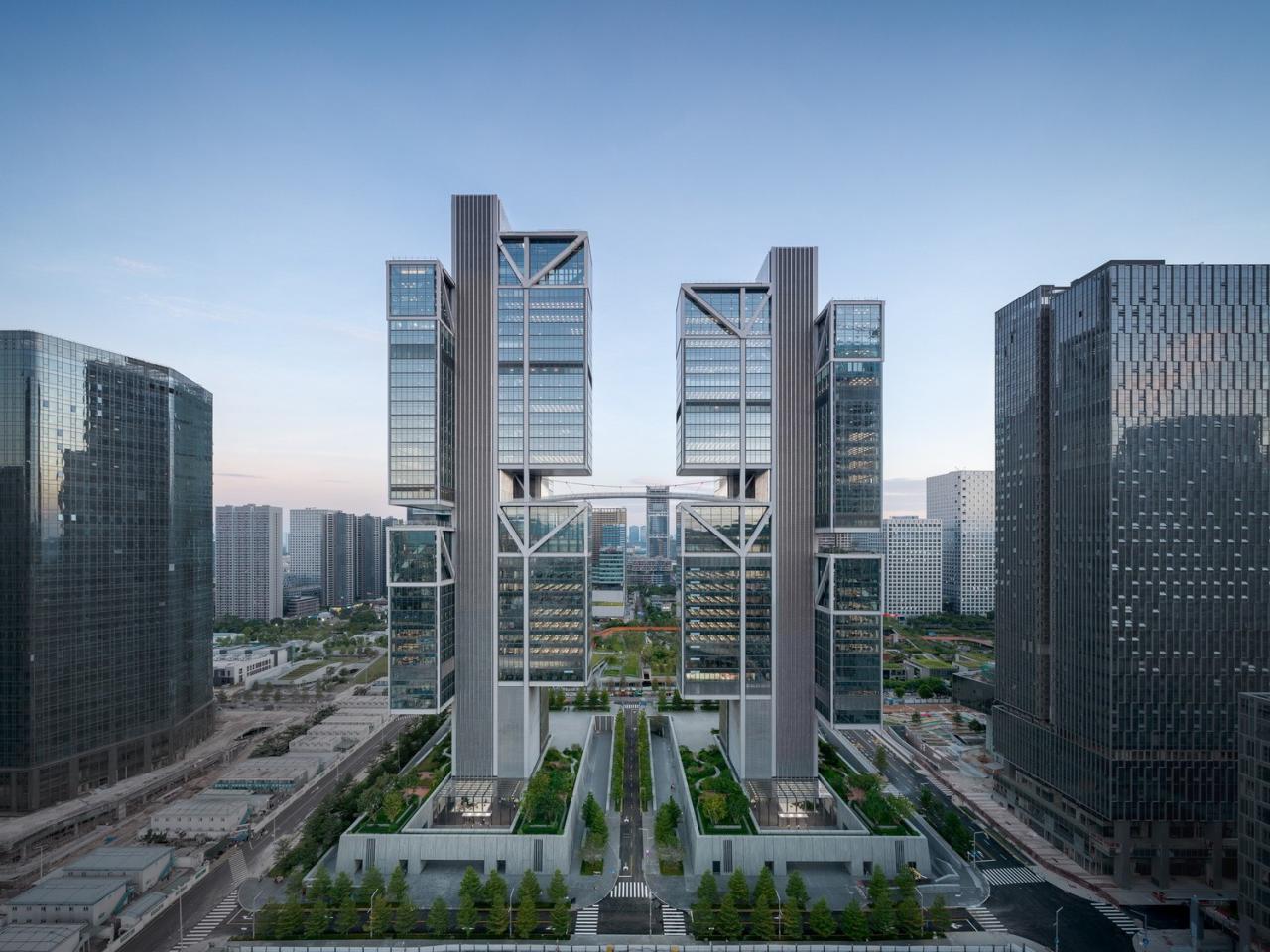 BIM建筑|大疆天空之城 / 福斯特建筑事务所