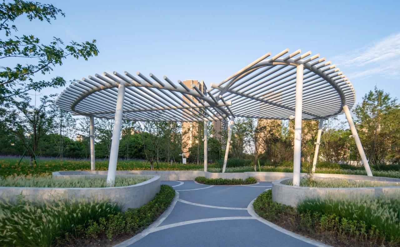 BIM建筑|杭州运河中央公园（二期）/ 浙江省建筑设计研究院