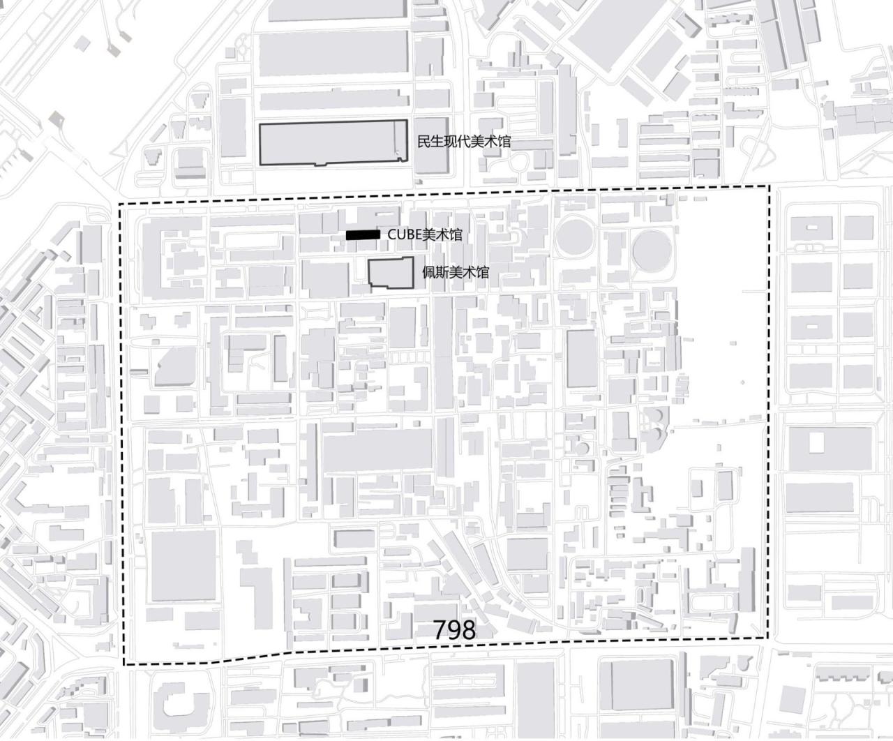 BIM建筑|798CUBE美术馆 / 朱锫建筑设计事务所