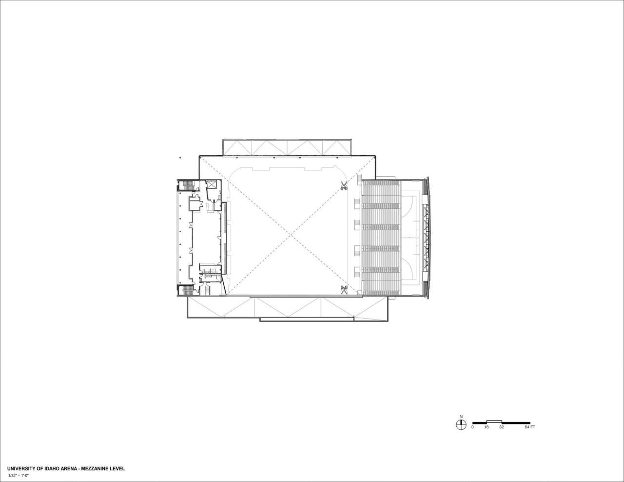 BIM建筑|爱达荷大学中央信用合作社体育馆 / Opsis Architecture