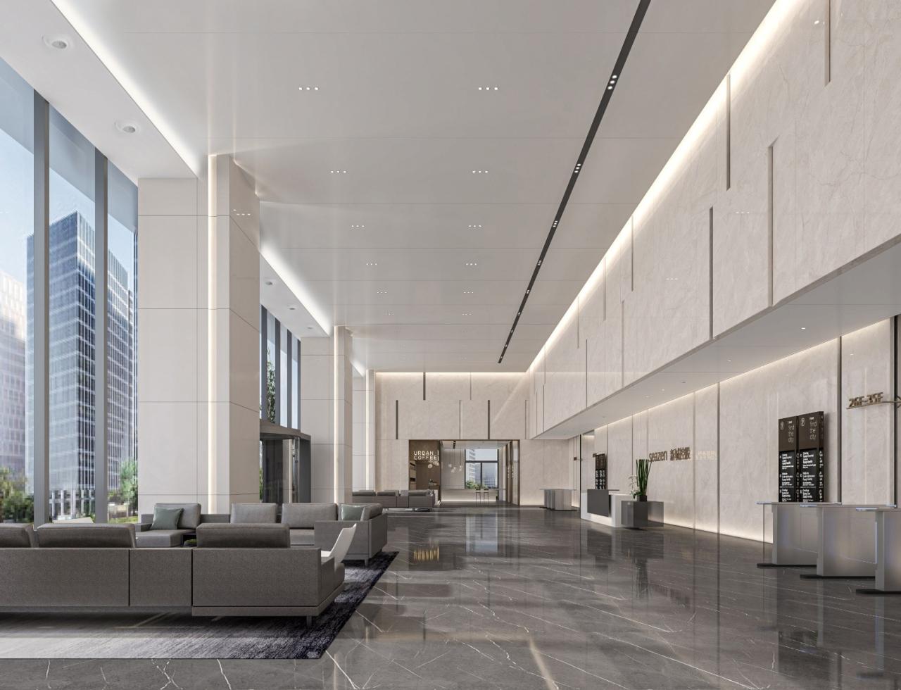 BIM建筑|高铁新城商务新地标·芯光大厦 / 简和建筑