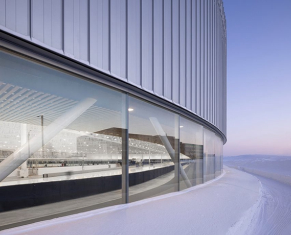 BIM建筑|莱梅工作室完成北美最大室内滑冰场