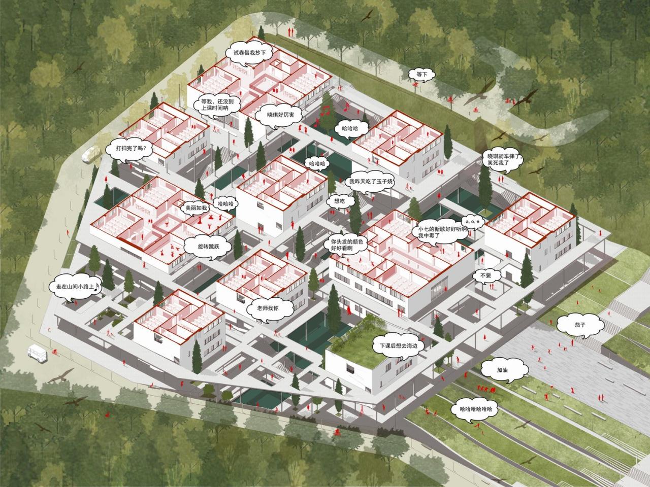 BIM建筑|汕头幼师职业教育学校 / 立木设计