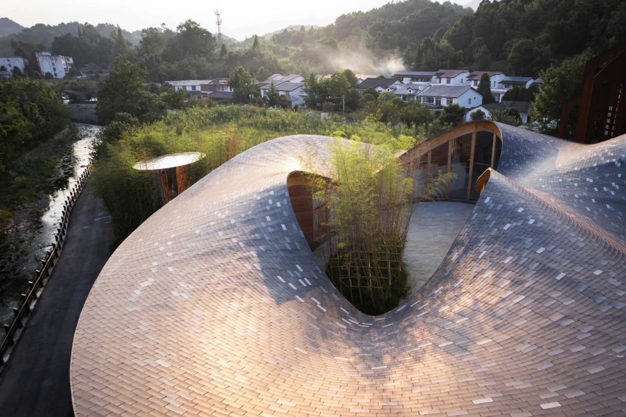 BIM建筑|柒村艺术设计中心 / 时地建筑