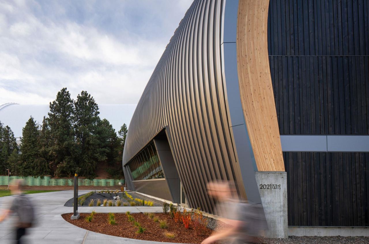 BIM建筑|爱达荷大学中央信用合作社体育馆 / Opsis Architecture