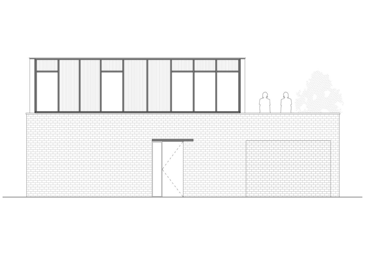 BIM建筑|HEIDE住宅 / Luchtschip Architectuur + Architectuuratelier Vos