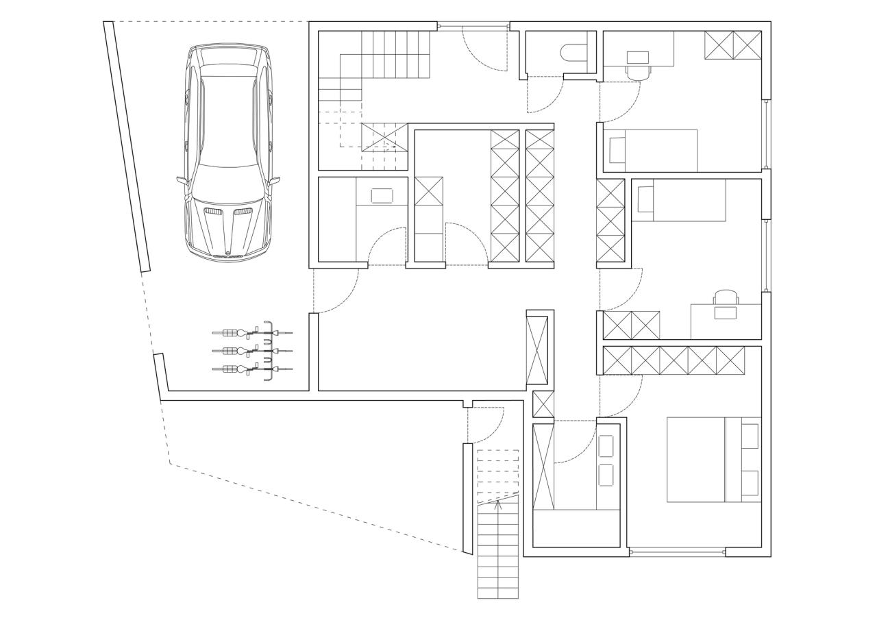 BIM建筑|HEIDE住宅 / Luchtschip Architectuur + Architectuuratelier Vos