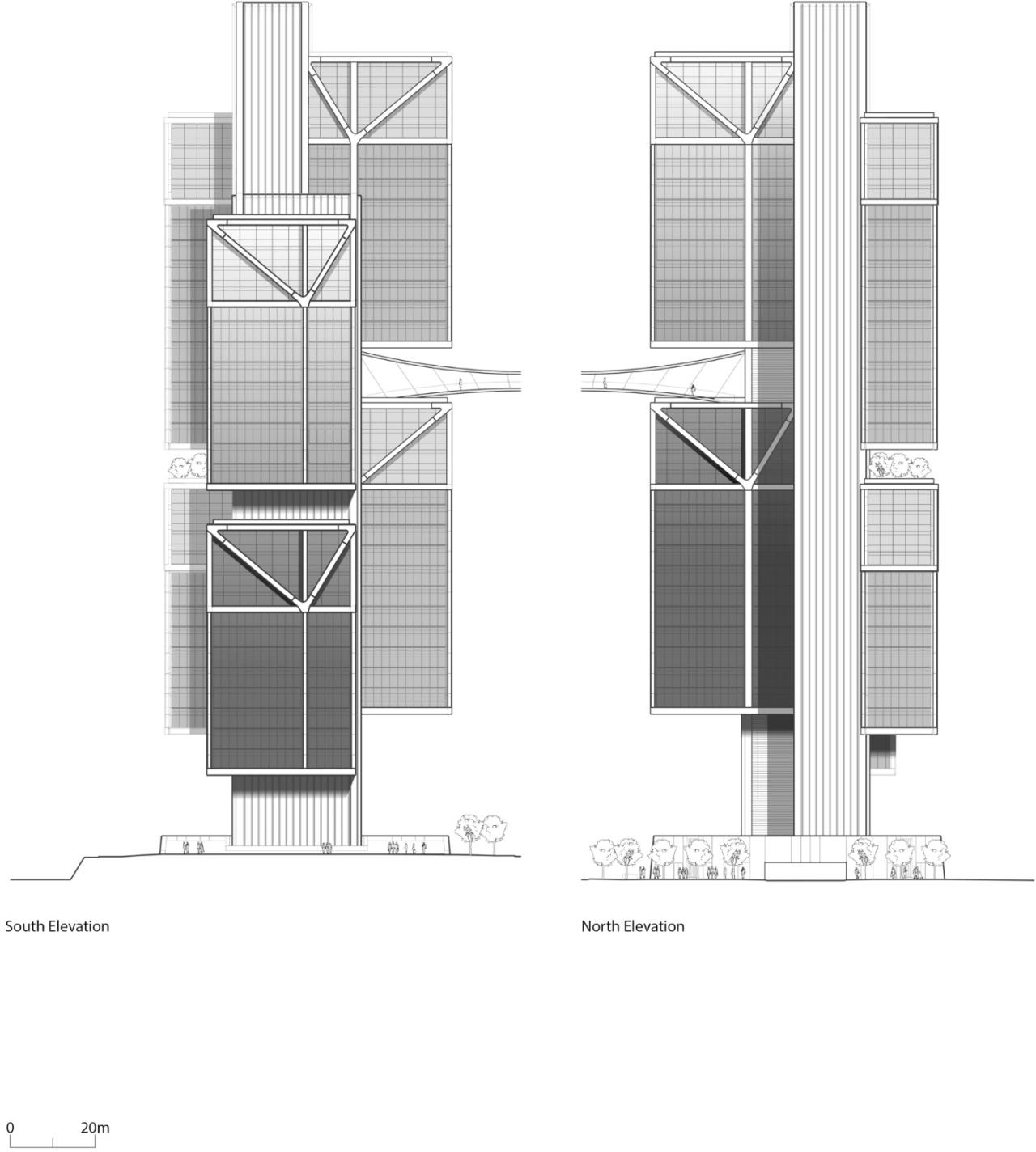 BIM建筑|大疆天空之城 / 福斯特建筑事务所